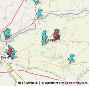 Mappa Tamara, 44034 Copparo FE, Italia (9.054)