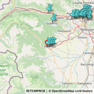 Mappa Via Giustetto, 10060 Pinerolo TO, Italia (27.5145)