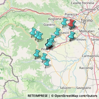 Mappa C.C. LE 2 VALLI, 10064 Pinerolo TO, Italia (10.736)