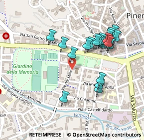Mappa Piazza Santa Croce, 10064 Pinerolo TO, Italia (0.2295)