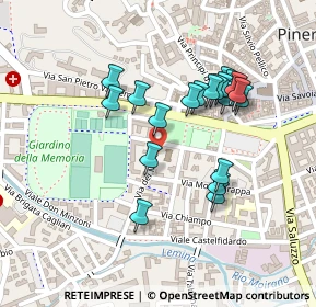 Mappa Via Armando Diaz, 10064 Pinerolo TO, Italia (0.206)