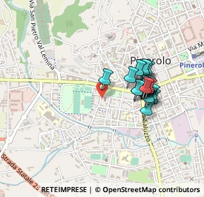 Mappa Via Armando Diaz, 10064 Pinerolo TO, Italia (0.373)