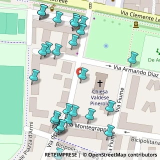 Mappa Piazza Santa Croce, 10064 Pinerolo TO, Italia (0.09643)
