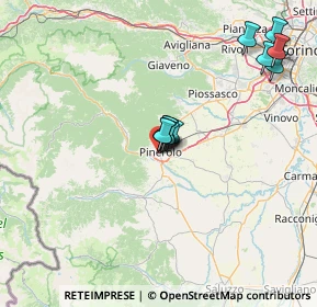 Mappa Via Armando Diaz, 10064 Pinerolo TO, Italia (12.59545)