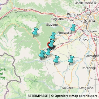Mappa Piazza Luigi Barbieri, 10064 Pinerolo TO, Italia (7.8525)