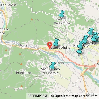 Mappa Via F.G. Bona, 10064 Pinerolo TO, Italia (2.81714)