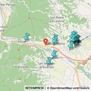 Mappa Via F.G. Bona, 10064 Pinerolo TO, Italia (2.365)