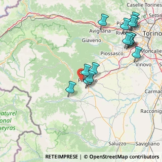 Mappa Via F.G. Bona, 10064 Pinerolo TO, Italia (18.84533)