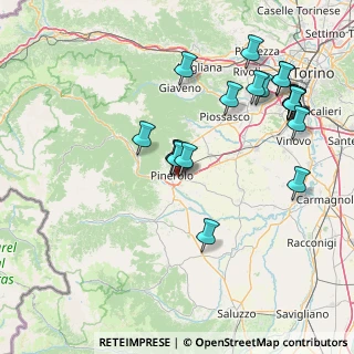 Mappa Via Midana, 10064 Pinerolo TO, Italia (17.255)
