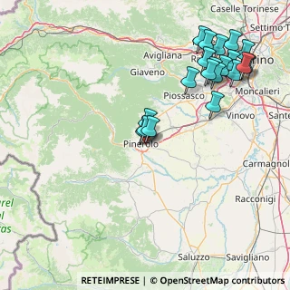 Mappa Via Midana, 10064 Pinerolo TO, Italia (18.946)