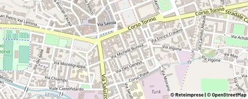 Mappa Pinerolo