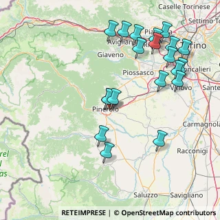 Mappa Cc Le Due Valli Via Cascina Vastameglio, 10064 Pinerolo TO, Italia (18.1195)