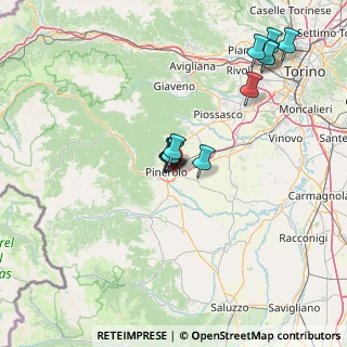 Mappa Cc Le Due Valli Via Cascina Vastameglio, 10064 Pinerolo TO, Italia (14.27167)