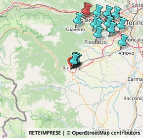 Mappa Via Guglielmo Oberdan, 10064 Pinerolo TO, Italia (16.7535)