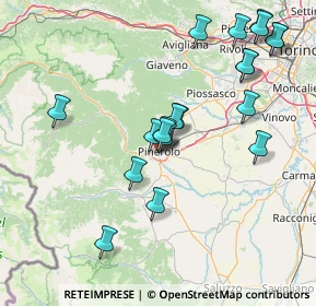 Mappa Via Guglielmo Oberdan, 10064 Pinerolo TO, Italia (16.0735)