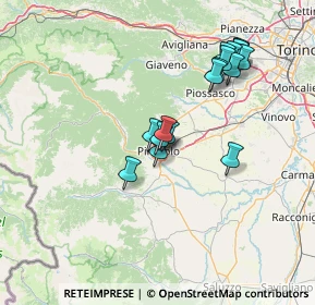 Mappa Via Guglielmo Oberdan, 10064 Pinerolo TO, Italia (13.39)