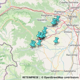 Mappa Via Guglielmo Oberdan, 10064 Pinerolo TO, Italia (9.24154)
