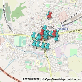 Mappa Via Guglielmo Oberdan, 10064 Pinerolo TO, Italia (0.244)