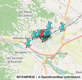 Mappa Piazza Solferino, 10064 Pinerolo TO, Italia (0.65)