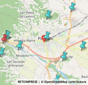 Mappa Via Guglielmo Oberdan, 10064 Pinerolo TO, Italia (2.94818)