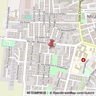 Mappa Via Farini, 3, 41037 Mirandola, Modena (Emilia Romagna)