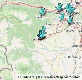 Mappa Via Cascina Vastameglio 3 Centro commerciale Le Due Valli, 10064 Pinerolo TO, Italia (13.7125)