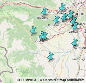 Mappa Cascina Vastameglio, 10064 Pinerolo TO, Italia (17.0105)