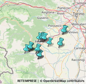 Mappa Cascina Vastameglio, 10064 Pinerolo TO, Italia (9.609)