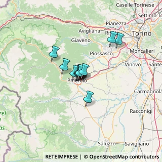 Mappa CC Le due Valli, 10064 Pinerolo TO, Italia (7.27083)