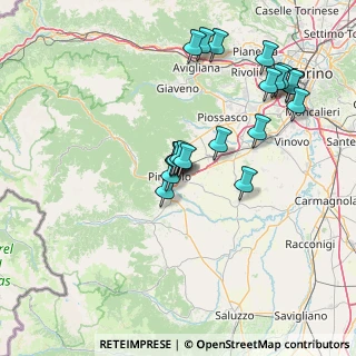 Mappa Via Cascina Vastamiglio, 10064 Pinerolo TO, Italia (14.543)