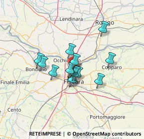 Mappa SS 16 Adriatica, 44123 Ferrara FE, Italia (9.08143)