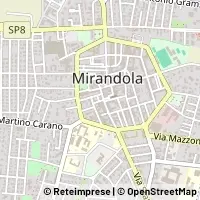 Map Mirandola
