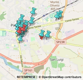 Mappa Via Vecchia di Buriasco, 10064 Pinerolo TO, Italia (1.0025)