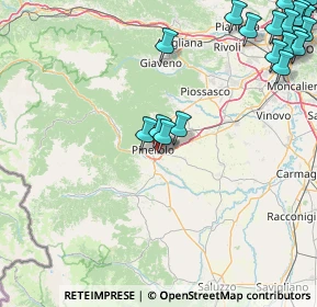 Mappa Via Vecchia di Buriasco, 10064 Pinerolo TO, Italia (25.309)