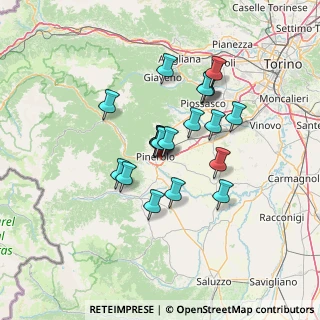 Mappa Via Vecchia di Buriasco, 10064 Pinerolo TO, Italia (10.6645)