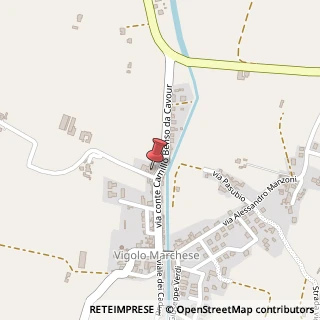 Mappa Via C. Cavour, 53, 29014 Castell'Arquato, Piacenza (Emilia Romagna)