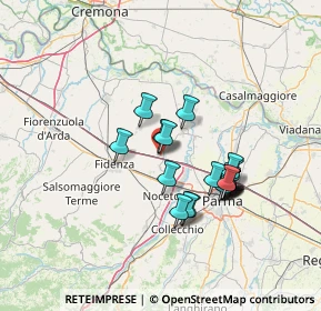 Mappa Via Bazzani, 43012 Fontanellato PR, Italia (11.7315)