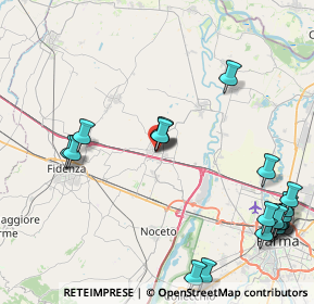 Mappa Via Bazzani, 43012 Fontanellato PR, Italia (10.958)