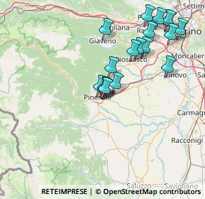 Mappa Via Torrente Lemina, 10064 Pinerolo TO, Italia (15.63333)