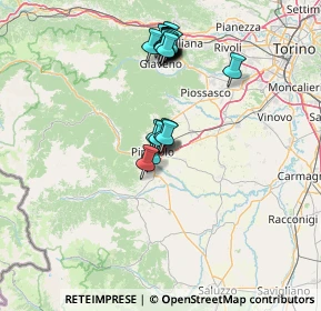 Mappa Via Torrente Lemina, 10064 Pinerolo TO, Italia (13.3375)