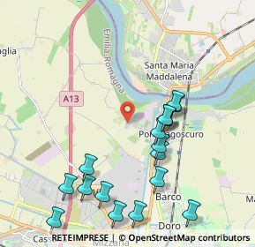 Mappa Via Elio Sacerdoti, 44123 Ferrara FE, Italia (2.21235)
