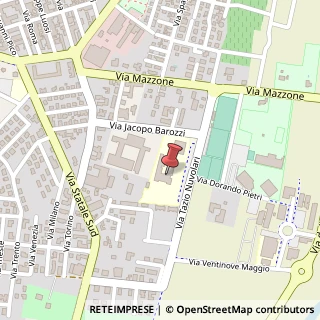 Mappa Via Pietri, 2, 41037 Mirandola, Modena (Emilia Romagna)