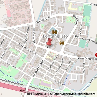 Mappa Via Peracchi, 18, 43012 Fontanellato, Parma (Emilia Romagna)