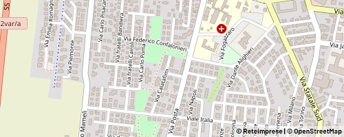 Mappa Mirandola