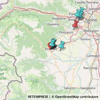 Mappa Via Grosso Campana, 10064 Pinerolo TO, Italia (13.46364)