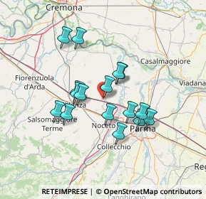 Mappa Via Giuseppe Mazzini, 43012 Fontanellato PR, Italia (11.4775)