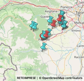 Mappa Via delle Braide, 10064 Pinerolo TO, Italia (12.13765)