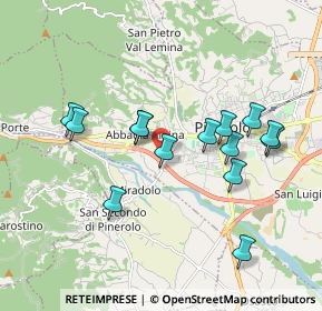 Mappa Via delle Braide, 10064 Pinerolo TO, Italia (1.77571)