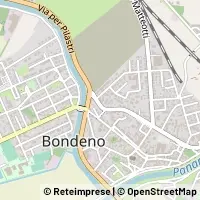 Hartă Bondeno