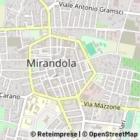 Kort Mirandola